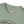 Sage green T-shirt neckline with small brand patch logo