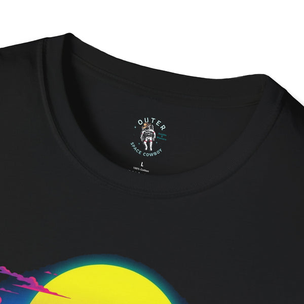 Mt. Hood Neon Skyline Western Graphic T-Shirt