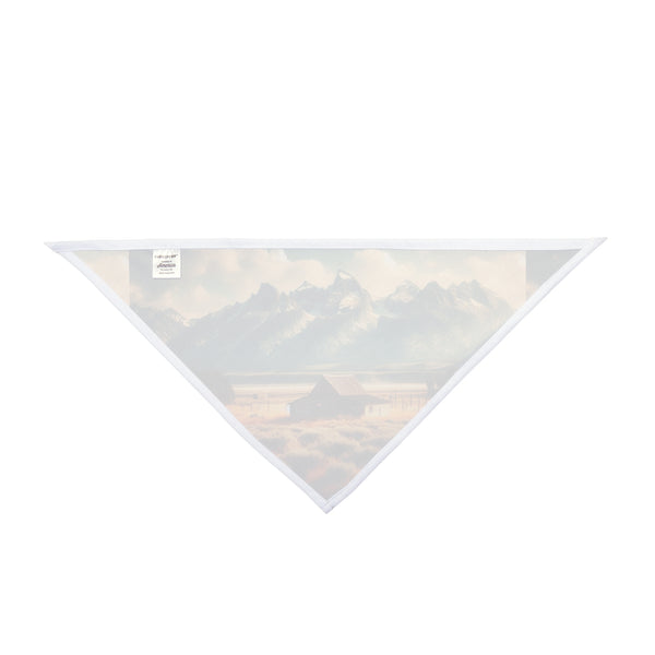 ""Teton Valley" "- Double R Western's - Western Adventure Pet Bandana