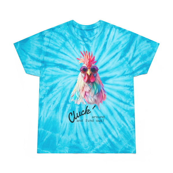Cluck Around and Find Out Tie-Dye Western T-Shirt