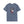 Dark gray graphic T-shirt with skull cowboy hat and “Ride Faster” text on front