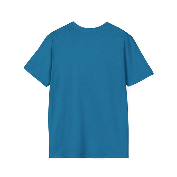 Teal western wear t-shirt, crew neck, plain front
