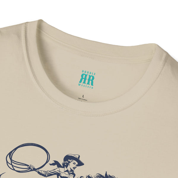 Yee-Haw Cowgirl Tee - Women's western wear Softstyle Tee