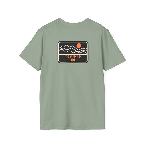 Mountain Peaks Western Wear T-Shirt (Back Graphic)