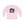 Light pink long sleeve T-shirt with mountain and pine landscape graphic on front