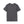 Charcoal crew neck T-shirt with short sleeves, plain front