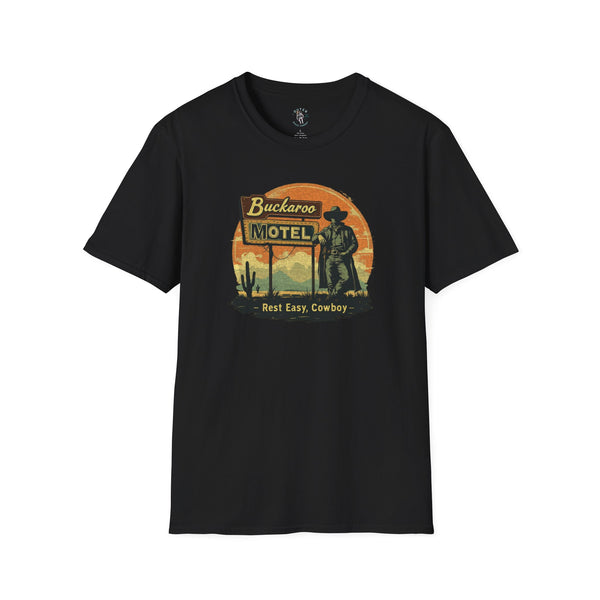 "Buckaroo Motel" -  Western wear Softstyle T-Shirt