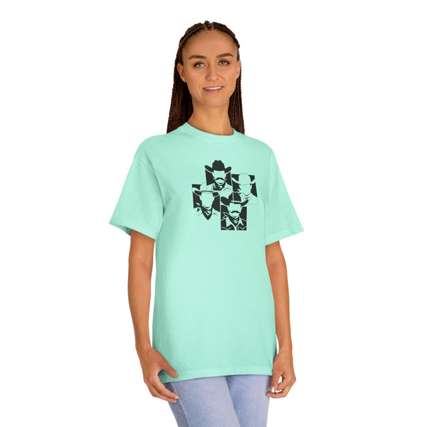 Frontier Icons Pop Art Cowboy Tee - Women's Softstyle Graphic Shirt