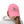 Yippie Ki-Yay Western Wear Distressed Dad Hat in True Pink, front design detail
