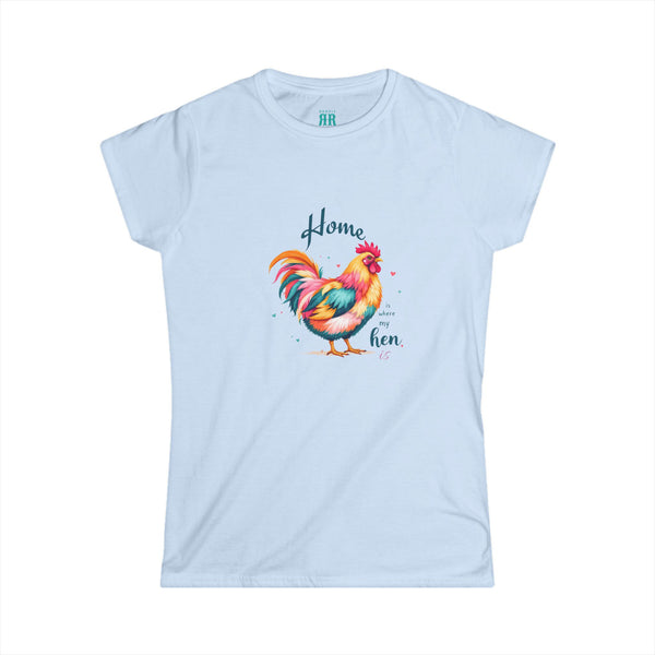 Home Is Where the Hen Is Western Graphic T-Shirt