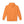 Tangerine western wear hoodie back view with hood and long sleeves, no front graphic.