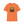 Orange crew-neck T-shirt with buffalo graphic and vintage-style lettering