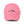 Double R Western Arrowhead Peaks Western Wear Distressed Dad Hat, front view, True Pink