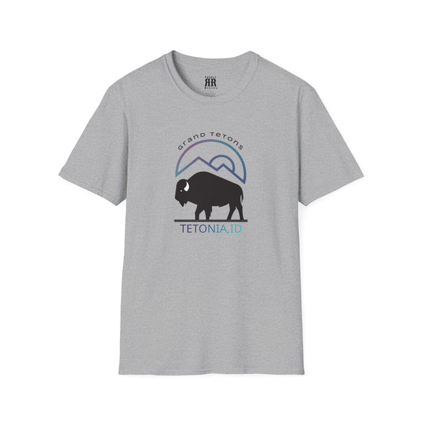 "Teton Free"  - western wear Softstyle T-Shirt