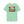 Men's mint green western graphic T-shirt with colorful Aloha Spirit front print