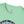Mint green crew-neck T-shirt with small chest horse logo
