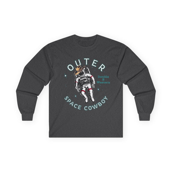"Outer Space Cowboy" Double R Western's -  Long Sleeve T-Shirt