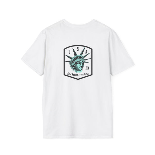 Bold Hearts, Free Land™ Statue of Liberty Western wear Tee – Hot Off the Trail