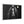 White-framed western canvas art with a black-and-white horse and moon