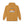 Mustard yellow western hoodie with front chest graphic logo and kangaroo pocket