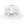 White mesh trucker hat with curved brim and snapback closure at back opening