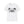 White crew neck T-shirt with western rider silhouette graphic across chest