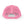 Pink trucker hat back view with breathable mesh panels and adjustable strap