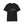 Black crewneck western graphic T-shirt with horse rider front print