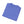 Folded men’s blue-purple T-shirt with small collar logo print and crew neckline