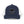 Navy western trucker hat with white mesh sides, Buffalo Strong logo