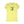 Yellow softstyle tee with crew neck and centered cowboy graphic print.