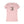 Light pink softstyle tee with crew neck and centered cowboy graphic print.