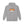 Light gray western hoodie with front chest graphic logo and kangaroo pocket