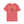 Coral pink western graphic T-shirt with cowboy rider and “Ride Strong” text