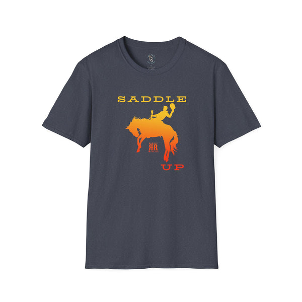 "Saddle Up" -  western wear Softstyle T-Shirt