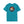 Island Cowboy Adventure Western Wear Graphic T-Shirt in Tropical Blue, back graphic view