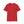 Red heavy cotton western tee with small chest logo at neckline