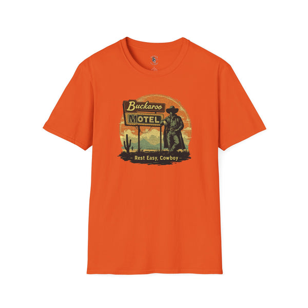"Buckaroo Motel" -  Western wear Softstyle T-Shirt