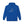 Royal blue hoodie with front chest graphic and “Keep Moving” text, pullover hood