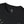 Black crewneck T-shirt collar label and stitching detail, no visible graphic
