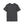 Charcoal crew-neck T-shirt, plain front.