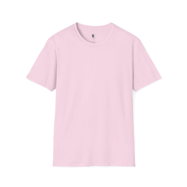 Women’s T-shirt in light pink with small back logo near the neckline