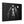 Black-framed western canvas art of a black-and-white horse with a glowing moon