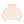 Pale pink women's cropped hooded sweatshirt, plain back with long sleeves