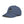 Blue distressed dad hat with buffalo graphic on front