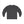 Dark heather long sleeve T-shirt with plain back