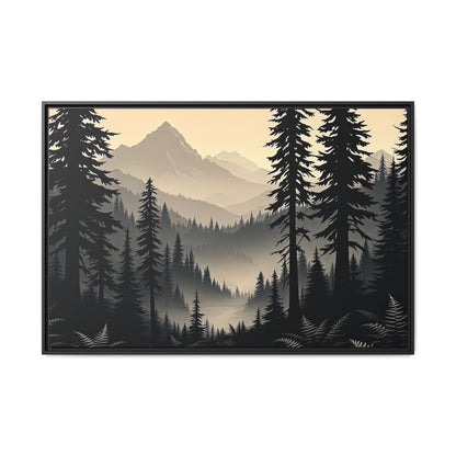 Whispering Pines Canvas Wrap – Midnight Serenity Edition - Double R Western's Hot Off The Trail