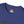 Dark blue crewneck T-shirt with small round badge logo and partial “God Bless” print