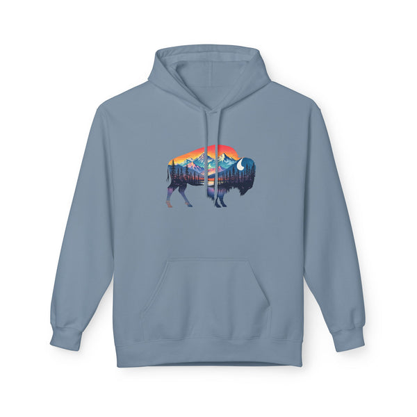 Western wear  Bison Hoodie – Double R Western™  Renew & Restore Collection - Hot Off The Trail