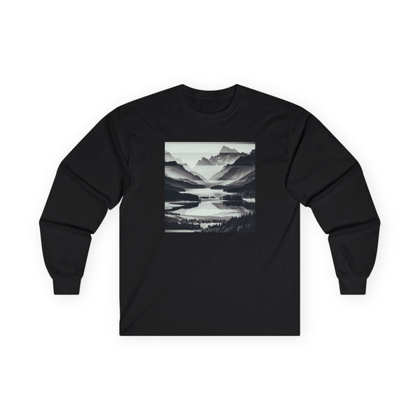 "Tranquil Layers"- Double R Western's -    Women's Jersey Long Sleeve Tee